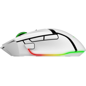 Mouse Inalambrico Razer Basilisk V3 Pro 35K DPI Multidispositivo Wireless/Bluetooth/USB-A 210H Switch ?ptico 90M 13 Zonas Chroma White RZ01-05240200-R3U1 / RAZER