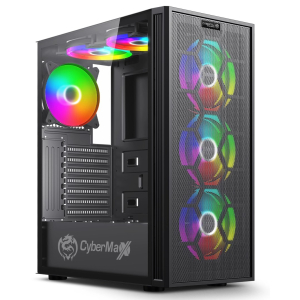 Case Cybertel Explorer CBX5006 con 6 Ventiladores ARGB