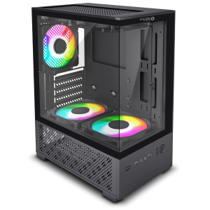 Case Enkore Avenger Black ENK C3006 con 5 Ventiladores ARGB / Enkore
