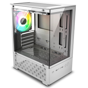 Case Enkore Avenger White ENK C3006W con 5 Ventiladores ARGB / Enkore