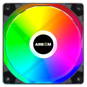 Ventilador Airboom Sprinkler ABR100 Rainbow para Case Gamer