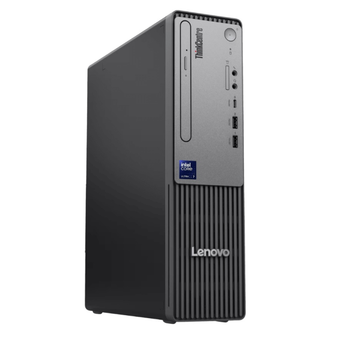 Computadora CPU Lenovo ThinkCentre Neo 50s Gen 5 SFF, Intel CU 5 225, Memoria RAM 16GB, Disco Solido SSD, FreeDOS, No Monitor, Black, 12SG000XLS / Lenovo