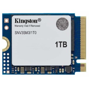 Disco Duro Solido Kingston NV3 1TB M.2 2230 PCIe 4.0 NVMe Interno 320TBW, Portatil, Computadora de escritorio, Consola de juegos Dispositivo compatible