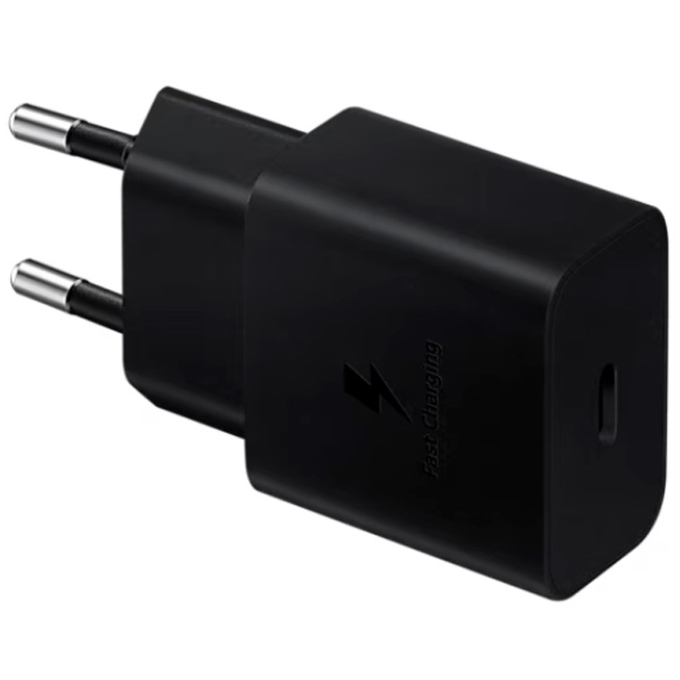 Cargador Samsung 15W USB Tipo C Negro, 120 V AC, 230 V A / Samsung