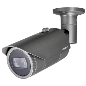 Camara Bullet Hanwha Vision QNO-6082R 2MP Varifocal IP66 IK10 PoE