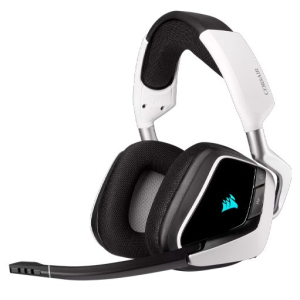 Audifono con Microfono Inalambrico Corsair VOID RGB Wireless 7.1 Gaming White CA-9011202-NA