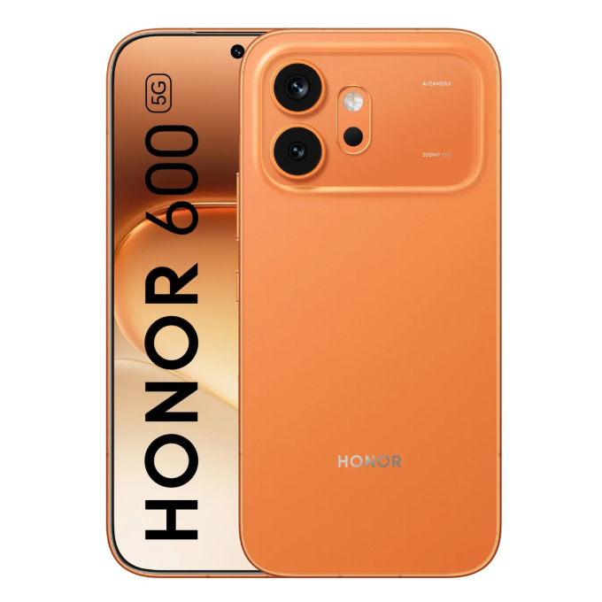 CELULAR HONOR 600 Memoria RAM 8Gb, Almacenamiento 256Gb, Se?al 5G, Color ORANGE / HONOR