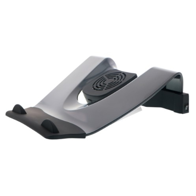 Base Refrigerante para Laptop Klip Xtreme KNS-110B 17pulgadas con Ventilador y Hub USB de 4 Puertos Negro / Klip Xtreme
