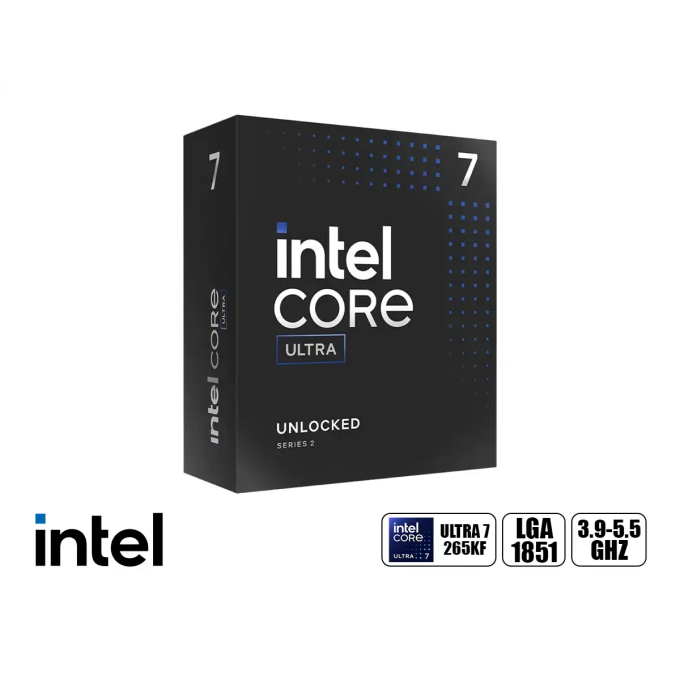 Procesador Intel - Core Ultra 7 265KF - 3.9 GHz 20-core-LGA1851 BX80768265KF / Intel