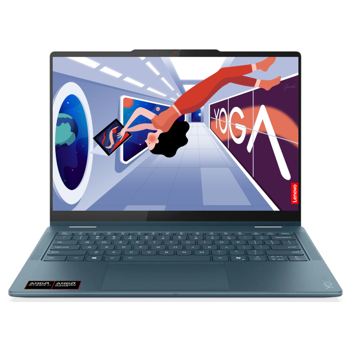 LENOVO IDEAPAD 5 2-IN-1 14AKP10  Ryzen™ AI 7 350 1TB SSD 16GB 14pulgadas WUXGA (1920x1200) TOUCHSCREEN IPS WIN11 COSMIC BLUE Backlit Keyboard / 