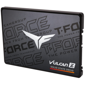 Disco Duro Solido TeamGroup T-Force Vulcan Z 256GB 2.5pulgadas SATA III, Negro / TEAMGROUP