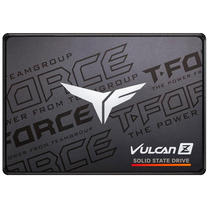 Disco Duro Solido TeamGroup T-Force Vulcan Z 256GB 2.5pulgadas SATA III, Negro / TEAMGROUP