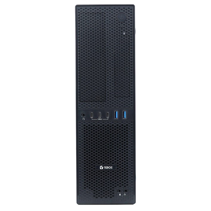 Case SFF Teros TE-1040S con Fuente de 350W USB 3.0 Micro-ATX Mini-ITX Negro / Teros