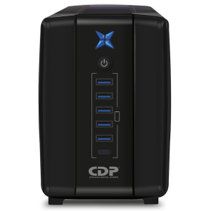 UPS CDP R-UPR1008i Interactivo 1000VA 500W 8 Tomas 5 Puertos USB 220V
