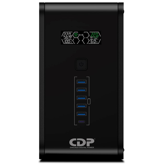 UPS Inteligente CDP R-Smart 1210i Interactivo 1200VA 720W / CDP