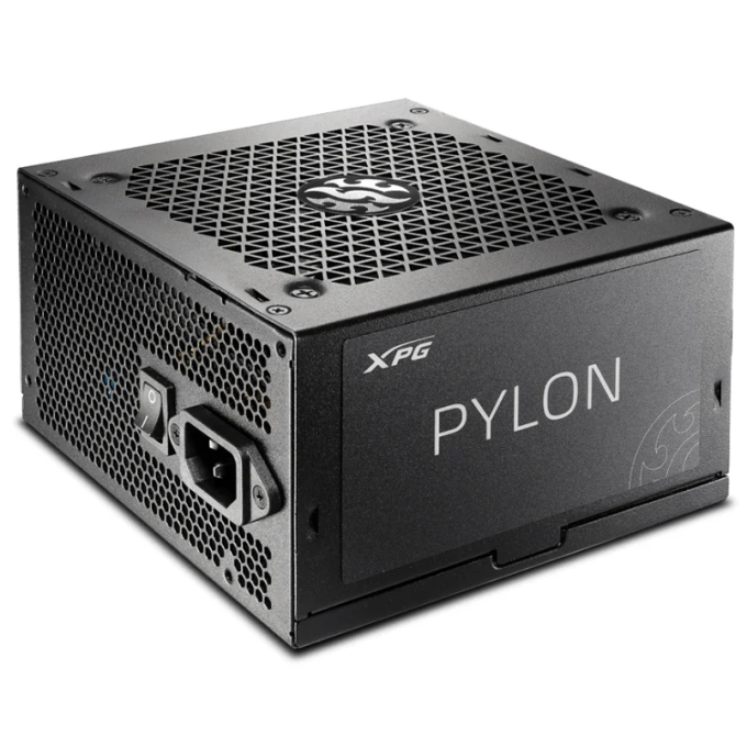 XPG PYLON II PYLONII650BRONZE ATX 3.1 Fuente de alimentacion - 650W - Negro - ATX - 120 V AC, 230 V AC Entrada - 5 V DC, 3,3 V DC, 12 V DC, -12 V DC, 5 V SB Salida - Activo PFC - 1 Railes +12V - Conector de PCI Express - 1 Ventilador(es) / XPG