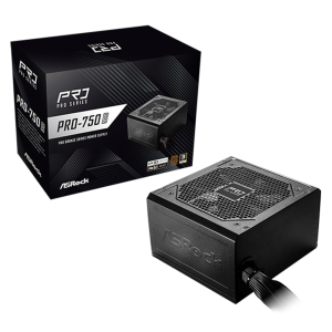 Fuente de poder ASRock PRO-750B Fuente de alimentacion - 750W