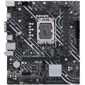 Placa Madre Asus Prime Gaming , Socket LGA1700, Chipset Intel H610, 2 DIMM DDR5, mATX, HDMI, Gigabit LAN, PRIME H610M-K