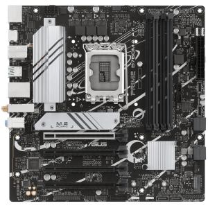 Placa Madre Asus Prime , Socket LGA1700, Chipset Intel B760, 4 DIMM DDR5, mATX, HDMI, DisplayPort, 2.5G LAN, PRIME B760M-A