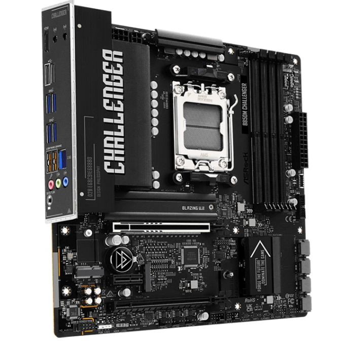 Placa Madre ASRock Gaming , Socket AM5, Chipset AMD B850, 4 DIMM DDR5, mATX, HDMI, 2.5G LAN, B850M Challenger / ASROCK