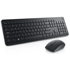 Kit de Teclado y Mouse Inalambrico Dell KM3322W 2.4GHz Espanol Negro USB