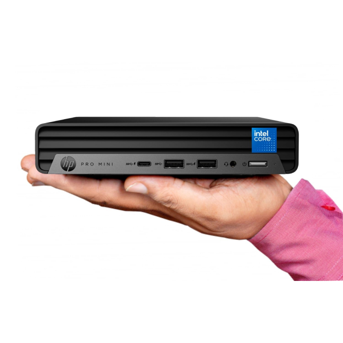 COMPUTADORA DE ESCRITORIO HP PRO MINI 400 G9, Intel Core i5 14a Generacion, 16GB RAM, 512GB SSD, Intel UHD 770, Wi-Fi 6E, Windows 11 Pro, Mini PC / HP