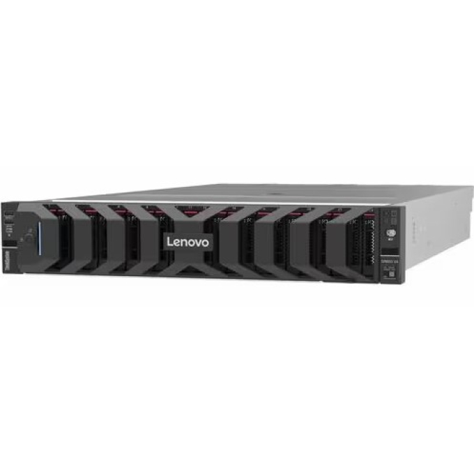 Servidor Lenovo ThinkSystem SR650 V4 Intel Xeon 2.20GHz 32GB DDR5 480GB SSD Rack 2U, 8TB Soporte de RAM, Doble Socket Fuente Redundante 7DGDA03ULA / Lenovo