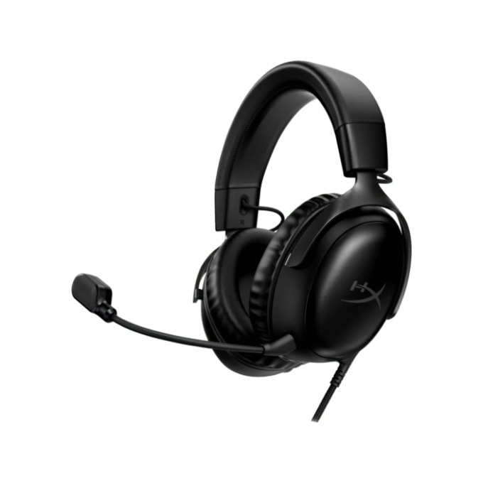 Auriculares Gamer HyperX Cloud III Cableado USB, Conector de 3.5 mm,Micofono con cancelacion de ruido Negro 727A8AA / HyperX