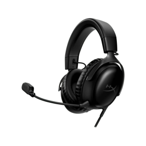 Auriculares Gamer HyperX Cloud III Cableado USB, Conector de 3.5 mm,Micofono con cancelacion de ruido Negro 727A8AA