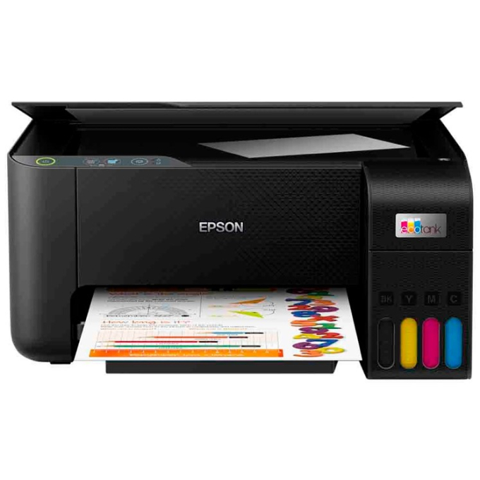 Impresora Multifuncional Epson EcoTank L3210 Color Inyeccion de Tinta ITS A4/Legal USB C11CJ68301 / Epson