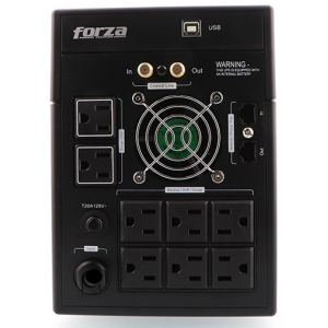 UPS Forza FX-2200LCD-U 2200VA 1200W 8 Tomas 220V US Plug FX-2200LCD-U / Forza