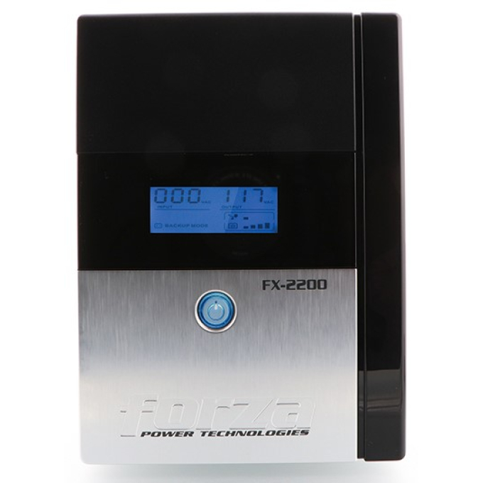 UPS Forza FX-2200LCD-U 2200VA 1200W 8 Tomas 220V US Plug FX-2200LCD-U / Forza