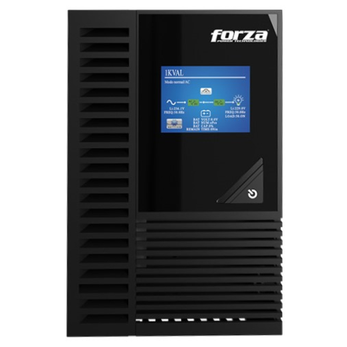 UPS Forza On-Line 1000VA 800W AC 220V, Battery backup, FDC-1002T / Forza