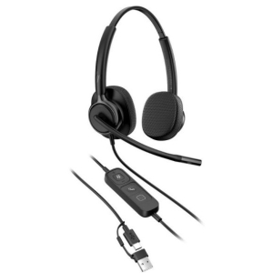 Audifono con Microfono Poly Mission 425 Estereo Cableado C01B6AA#AC3 / Poly
