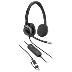 Audifono con Microfono Poly Mission 625 Estereo USB Cableado C01C6AA#AC3 / Poly