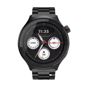 SMARTWATCH MOTOROLA MOTO WATCH, Pantalla OLED 1.43, Carcasa de Aluminio 47mm, GPS de Doble Frecuencia, IP68, Moto AI, Black, PG38C08258