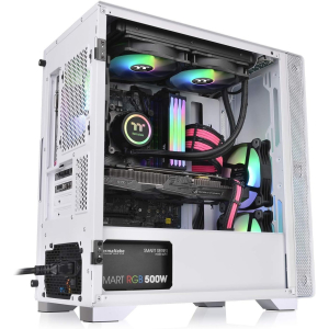 CASE THERMALTAKE S100 PLUS TG ARGB SNOW CA-1Q9-00S6WN-00 / THERMALTAKE