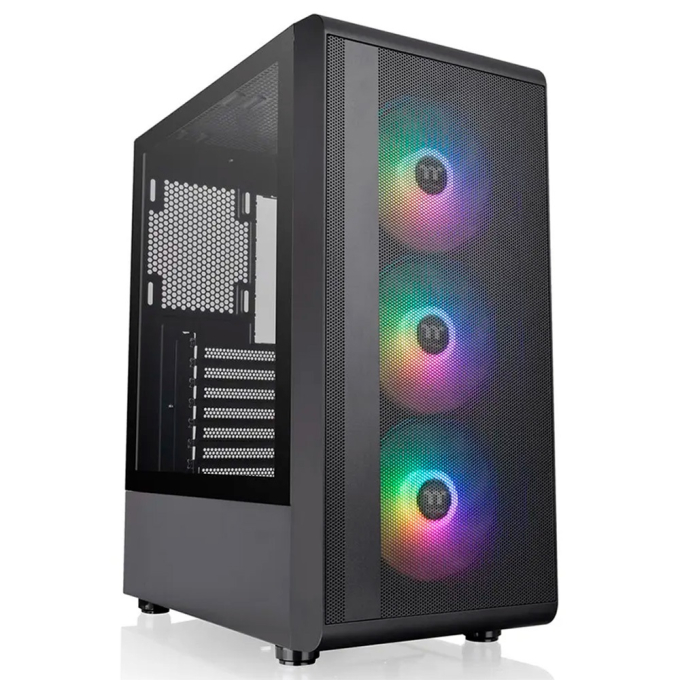 CASE THERMALTAKE S200 PLUS TG ARGB BLACK CA-1X2-00M1WN-01 / THERMALTAKE