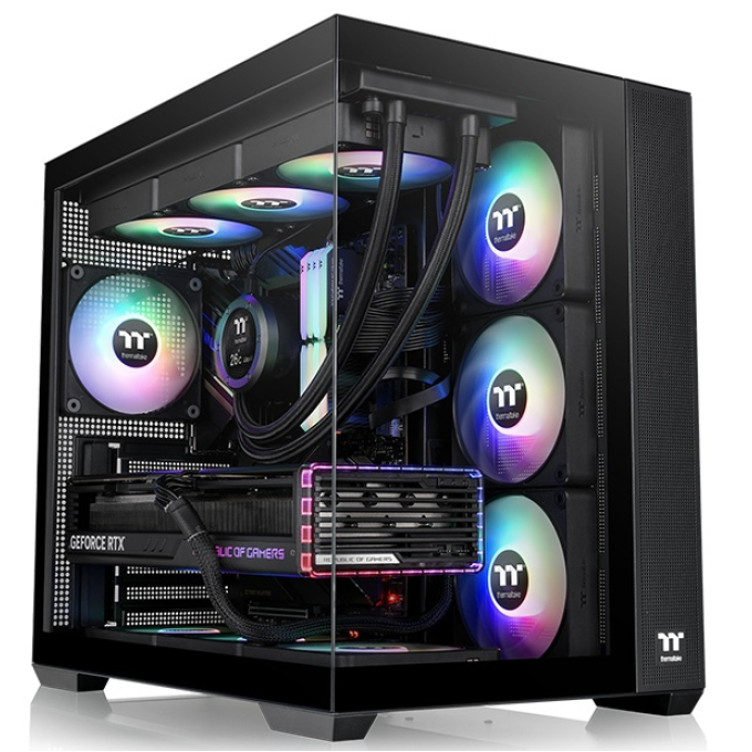 CASE-PC THERMALTAKE VIEW 380 TG ARGB BLACK CA-1Z2-00M1WN-00 / THERMALTAKE