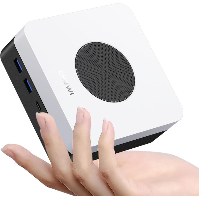 Computadora CPU Mini PC Chuwi LarkBox X, Intel i3-1220P 4.4GHz, Memoria RAM 8GB, Disco Solido 256GB SSD, Win11Pro / CHUWI