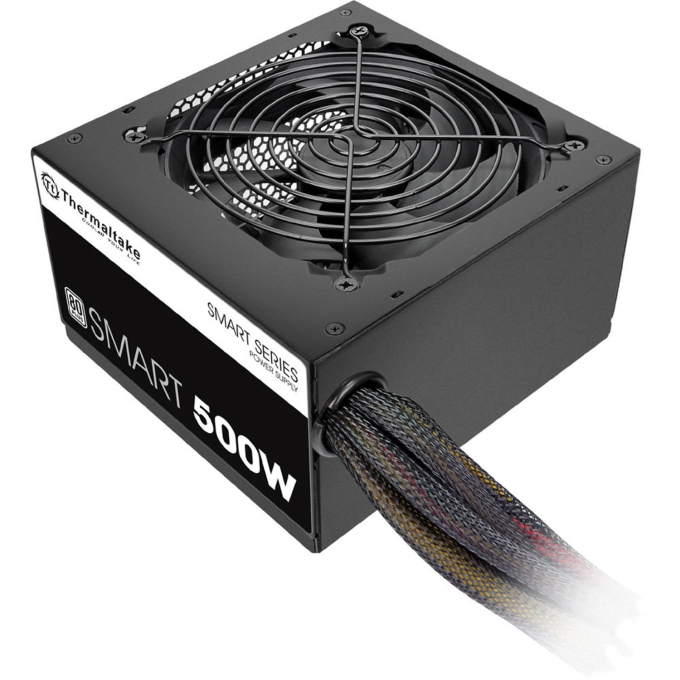 Fuente de Poder Thermaltake Smart 500W, No Modular, 80 PLUS White, ATX, PS-SPD-0500NPCWAG-W / THERMALTAKE