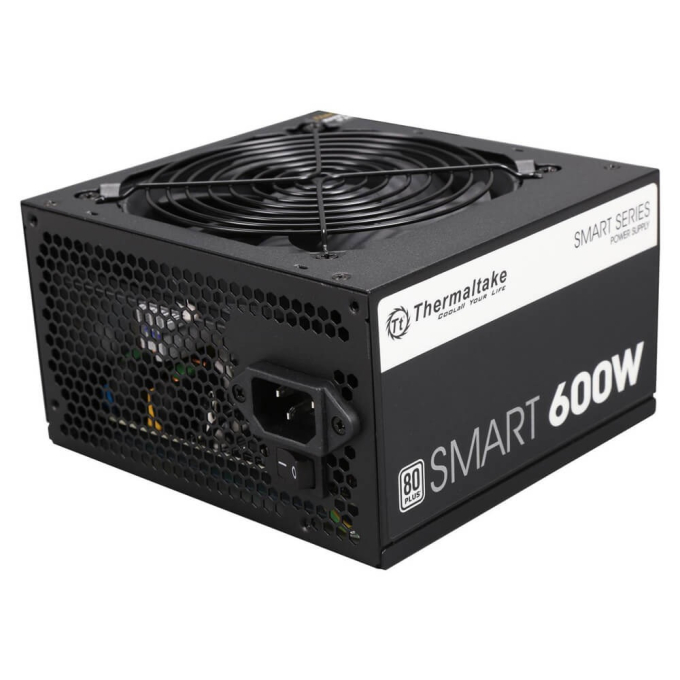 Fuente de Poder Thermaltake Smart 600W, No Modular, 80 PLUS White, ATX, PS-SPD-0600NPCWAG-W / THERMALTAKE
