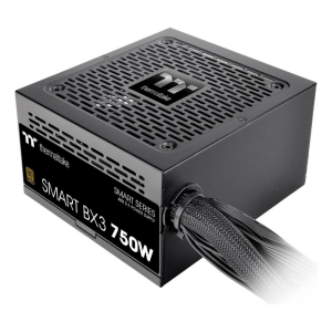 Fuente de Poder Thermaltake Smart BX3 750W, No Modular, 80 PLUS Gold, ATX 3.1, PS-SPD-0750NNFABG-3 / THERMALTAKE