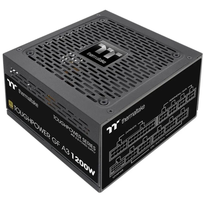 Fuente de Poder Thermaltake Toughpower GF A3 1200W Gold Full Modular ATX 3.1 PS-TPD-1200FNFAGG-H / THERMALTAKE