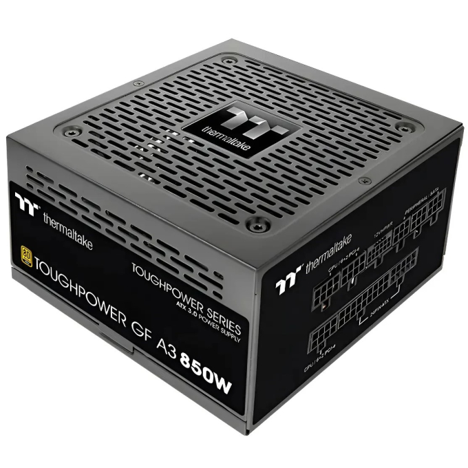 Fuente de Poder Thermaltake Toughpower GF A3 850W Gold Full Modular ATX 3.1 PS-TPD-0850FNFAGG-H / THERMALTAKE