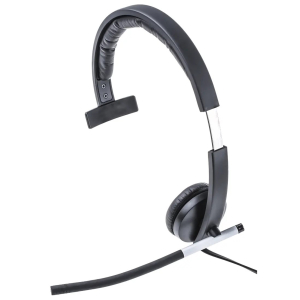 Audifono con Microfono Logitech H650e USB Mono para Oficina Negro 981-000513 / LOGITECH