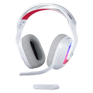 Audifono con Microfono Inalambrico Logitech G Astro A20 X Gaming Lightspeed Bluetooth PlaySync RGB para PC PS5 Xbox Blanco 939-002252 / LOGITECH