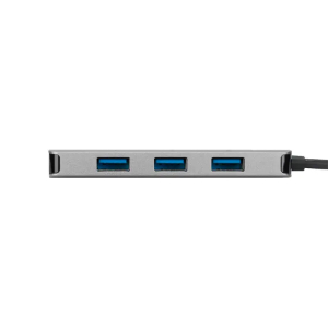 HUB USB-C TARGUS 4-PORT USB-A 3.0 GRAY, Adaptador multipuerto de datos ACH226BT / TARGUS