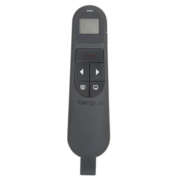 Presentador Inalambrico Targus con Puntero Laser Bluetooth Antimicrobial 20m con Temporizador AMP06804AMGL / TARGUS