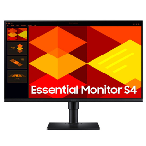 Monitor Samsung Essential S4 S27D400GAL , 27 Full HD, IPS, 100Hz, 5ms, Base Ergonomica, Pivot, Hub USB, HDMI, DisplayPort, S27D400GALXPE